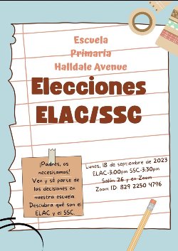 Elecciones de ELAC/SSC 